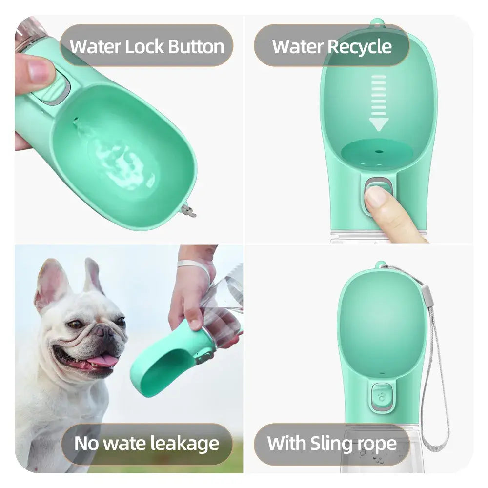 Portable Water Bottle For Small And Large Dogs